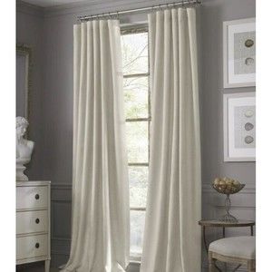 Valeron Estate Luxury Insulated Rod Pocket Panel Cotton Linen Drape 54x95 TAUPE